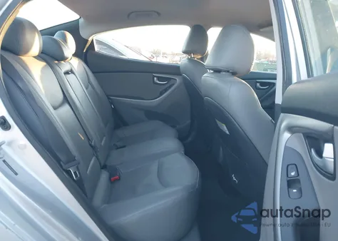 2014 Hyundai Elantra Limited z USA, uszkodzony, nr VIN 5NPDH4AEXEH483616